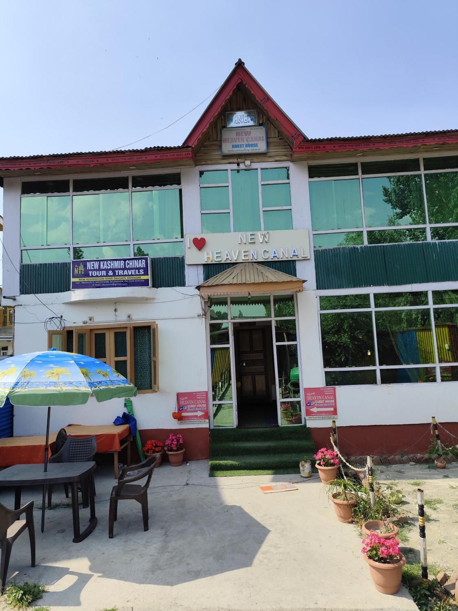 Hotel New Heaven Canal Srīnagar المظهر الخارجي الصورة